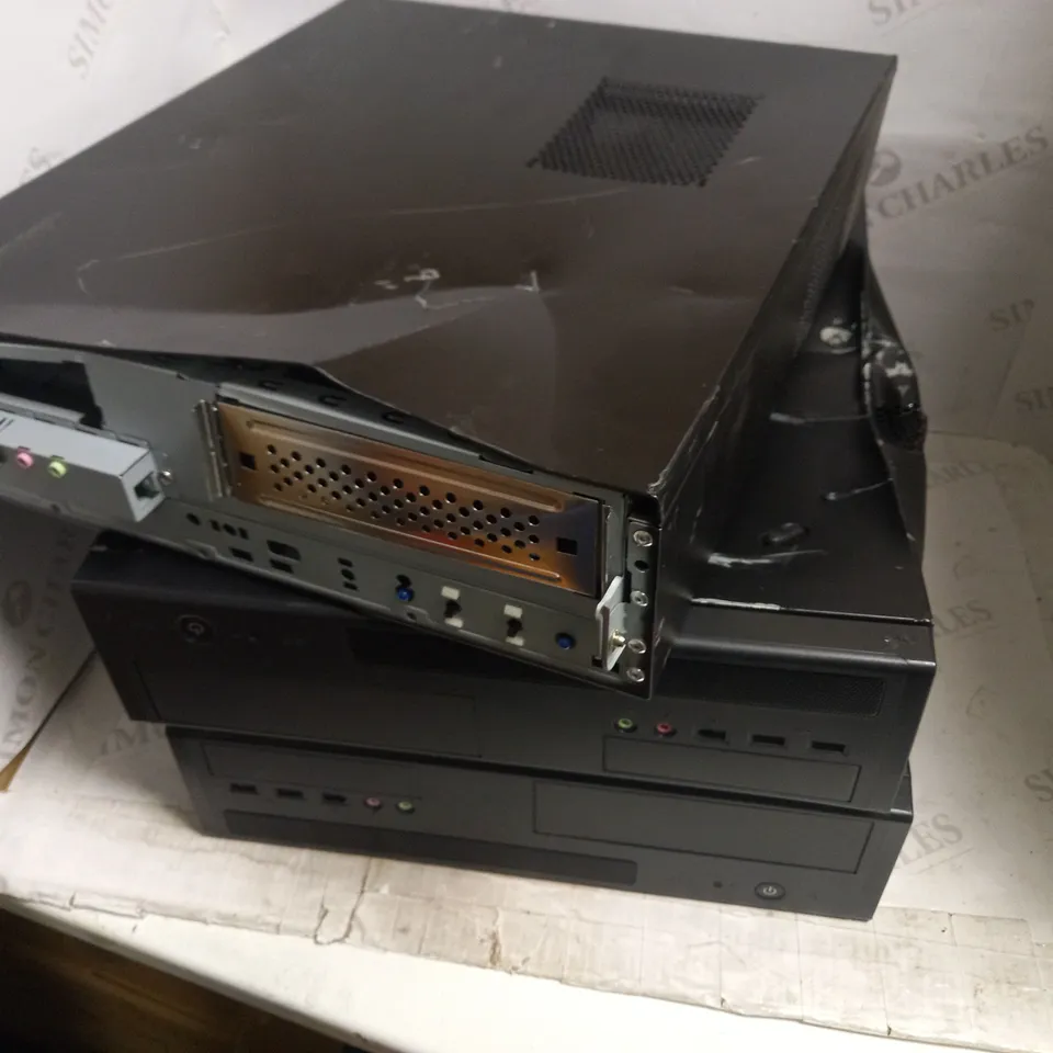 LOT OF 3 PC TOWER CASING UNITS