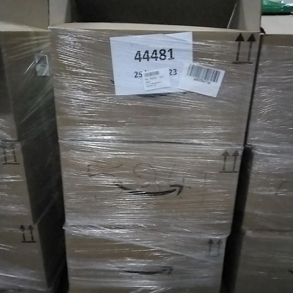 PALLET OF ASSORTED ITEMS INCLUDING FACE SHIELD, DESK MAT, THE KILL ZONE BOOK, BALANCE BALLS, AUTOMATIC BUBBLE BLOWER, STATIONERY FOR KIDS