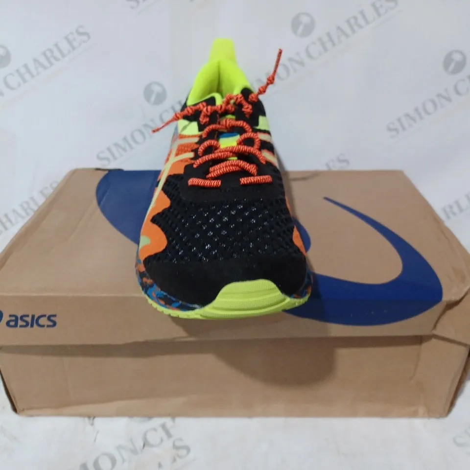 BOXED PAIR OF ASICS GEL-NOOSA TRI 12 SHOES IN MULTICOLOUR UK SIZE 12