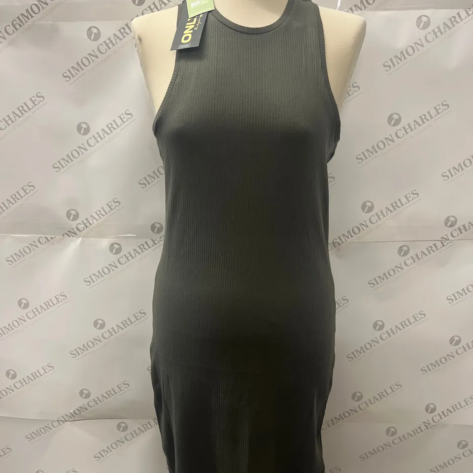 ONLY BELFAST MIDI DRESS IN BELUGA SIZE XL