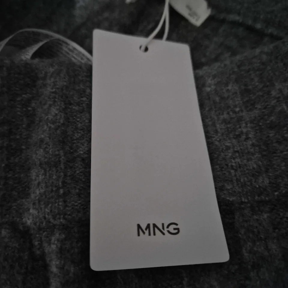 MANGO MNG WOMEN'S PYJAMA PANTS 508 MARIANA – GREY PINSTRIPE, UK L