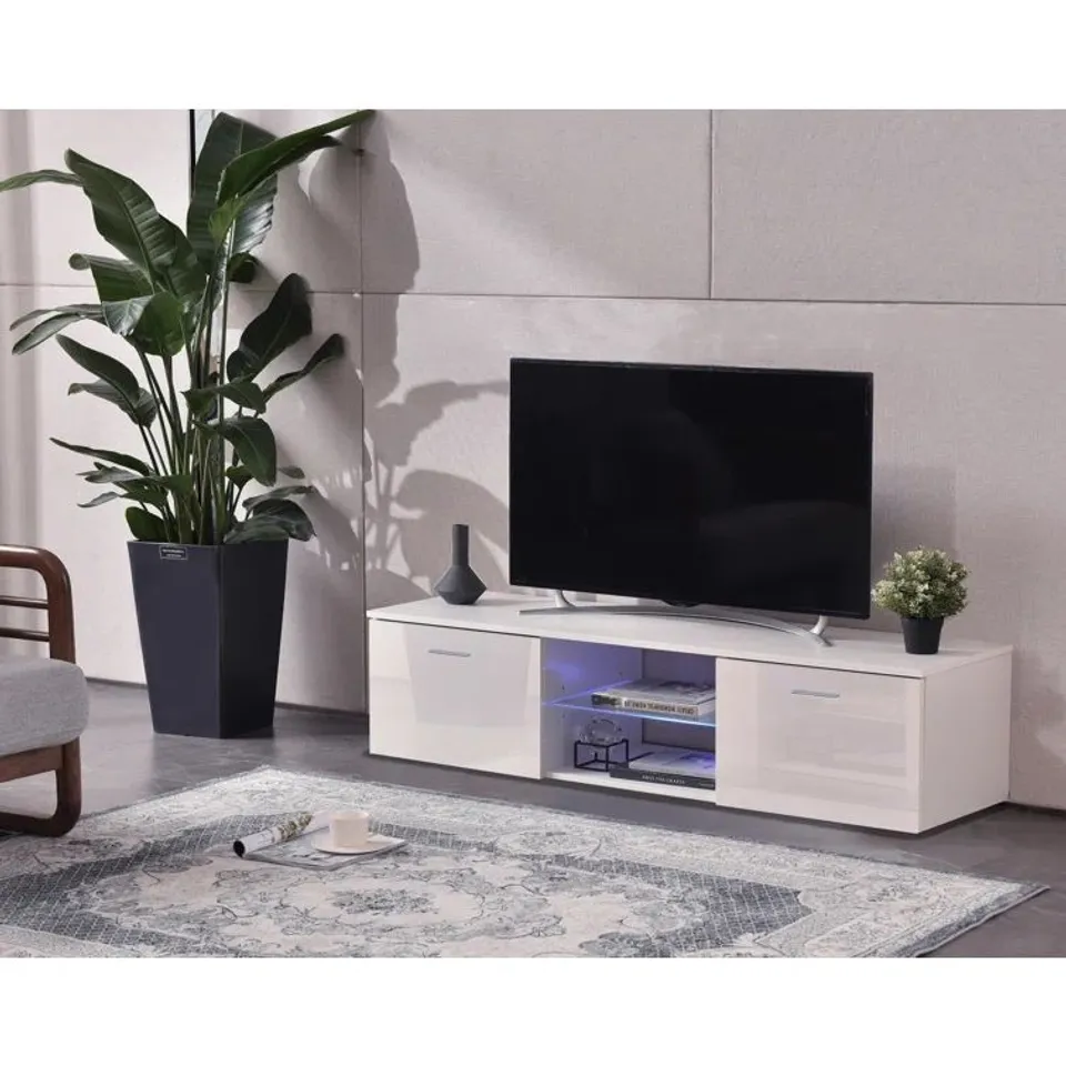 BOXED ALLAHNA TV STAND FOR TV'S UP TO 65"
