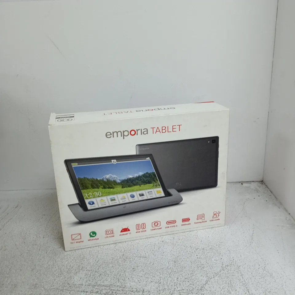EMPORIA TABLET – BOXED