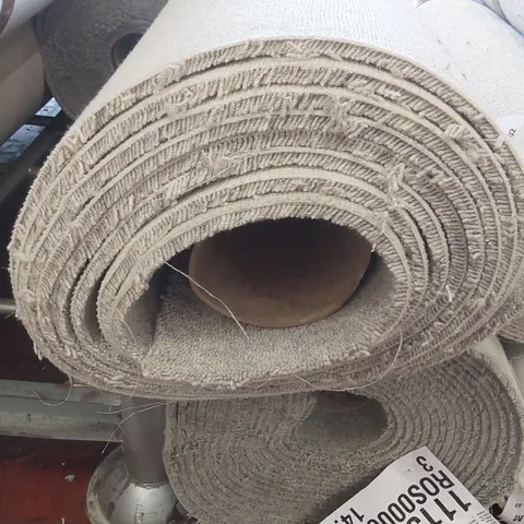 ROLL OF QUALITY CARPET - SIZE UNSPECIFIED - LARGE CUT IN MIDDLE