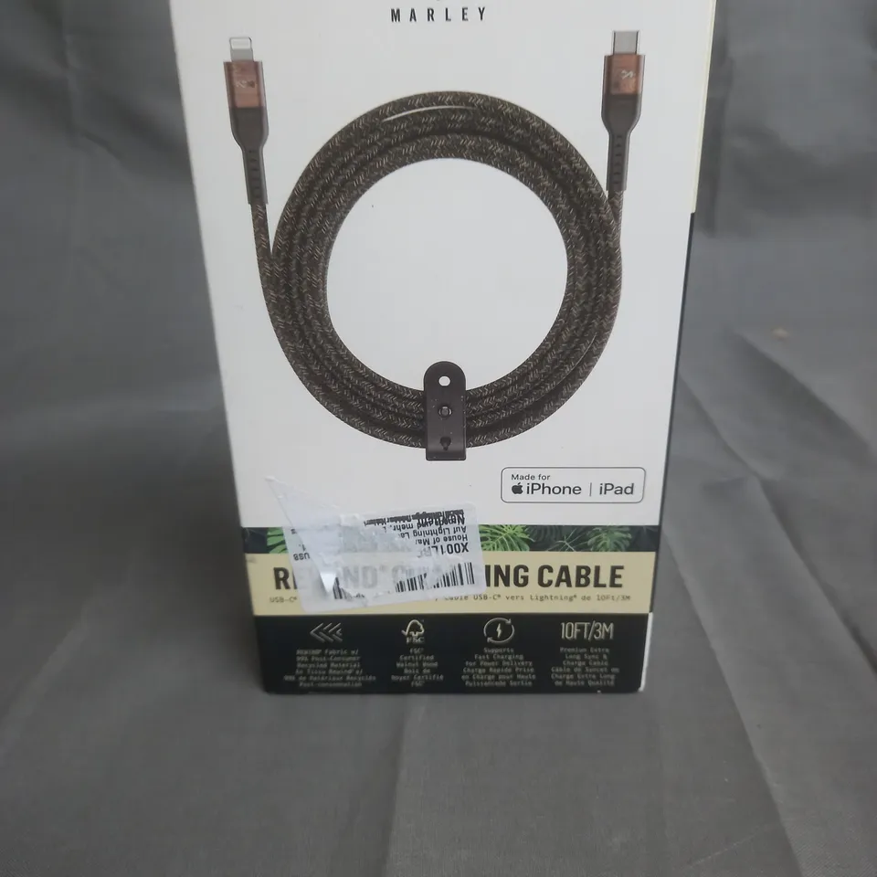 BOXED MARLEY REWIND CHARGING CABLE USB-C