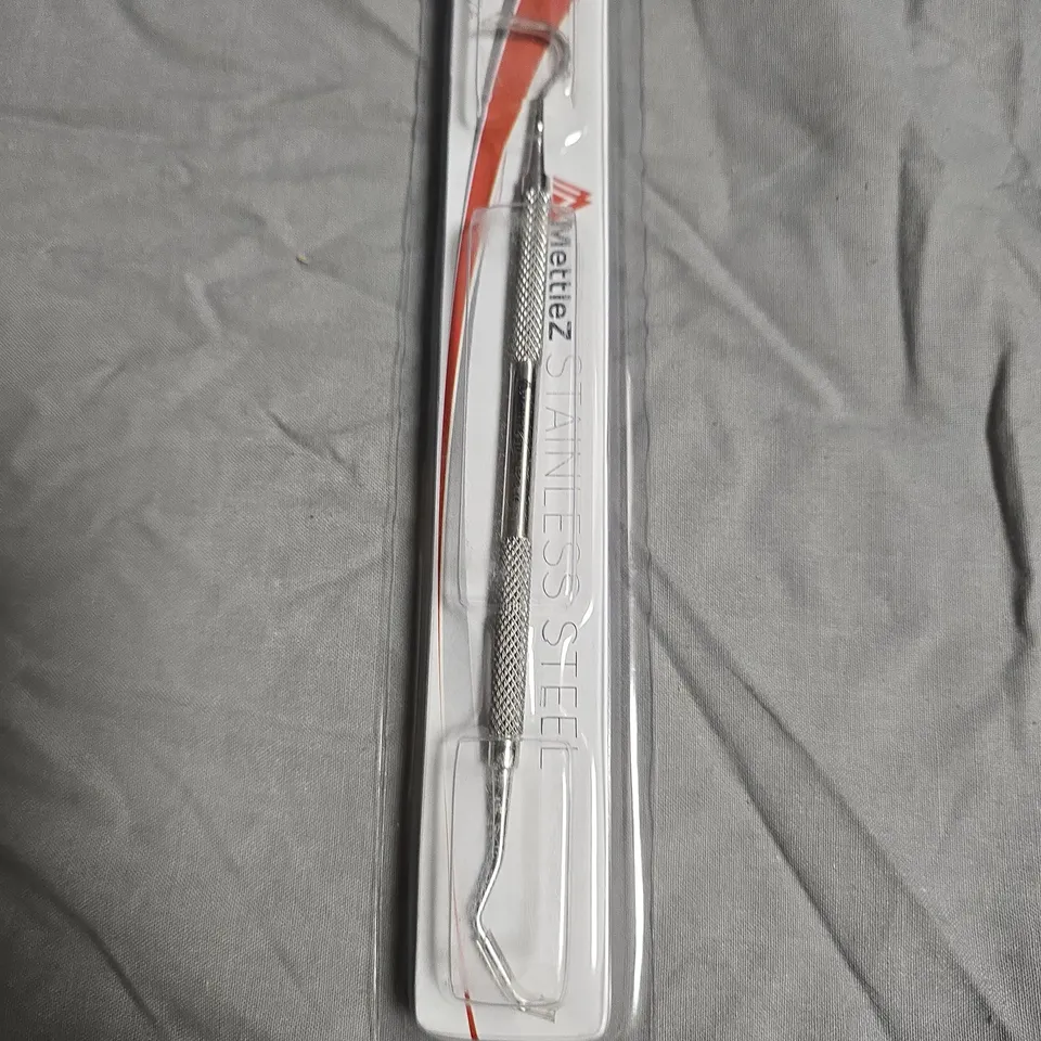 APPROXIMATELY 6 METTLEZ STAINLESS STEEL MEDICAL/DENTAL INSTRUMENT WITH KNURLED HANDLE 
