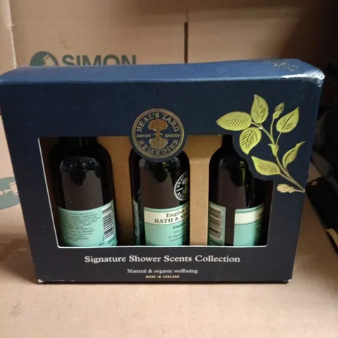 NEAL'S YARD REMEDIES SIGNATURE SHOWER SCENTS COLLECTION – NATURAL & ORGANIC BATH & SHOWER SET
