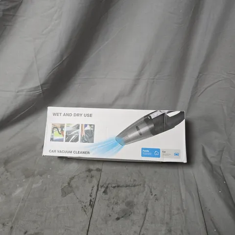 CAR VACUUM CLEANER – WET & DRY USE, BOXED