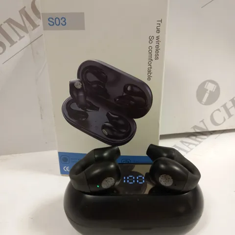 BOXED S03 TRUE WIRELESS EARBUDS