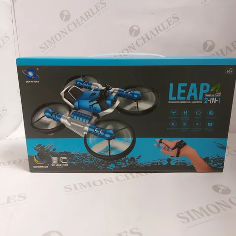 LEAP 2 IN 1 MOTORBIKE + QUADCOPTER