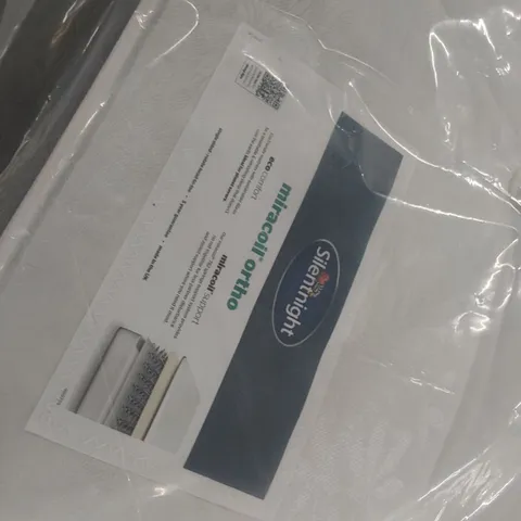 BAGGED SILENTNIGHT MIRACOIL ORTHO MATTRESS 6' SUPER KINGSIZE 