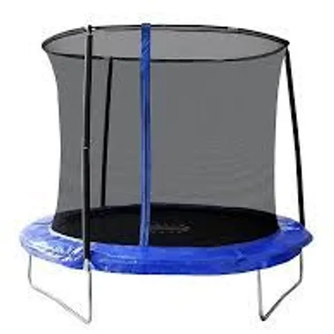 BOXED SPORTSPOWER 8FT TRAMPOLINE BLUE 