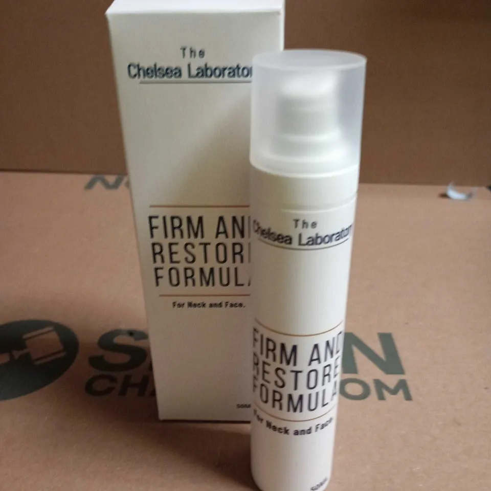 THE CHELSEA LABORATORY FIRM AND RESTORE FORMULA – NECK AND FACE (50 ML)