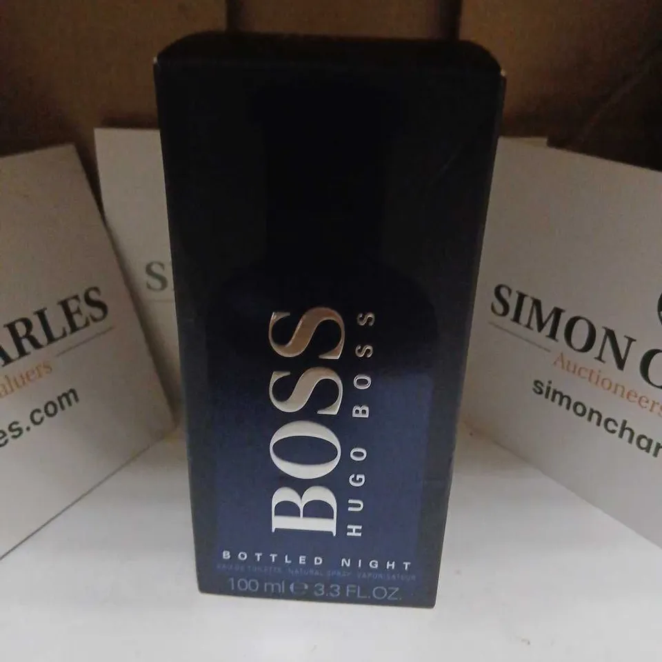 BOXED HUGO BOSS BOTTLED NIGHT EAU DE TOILETTE 100ML