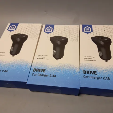 BOX OF 10 DRIVE CAR CHARGERS 