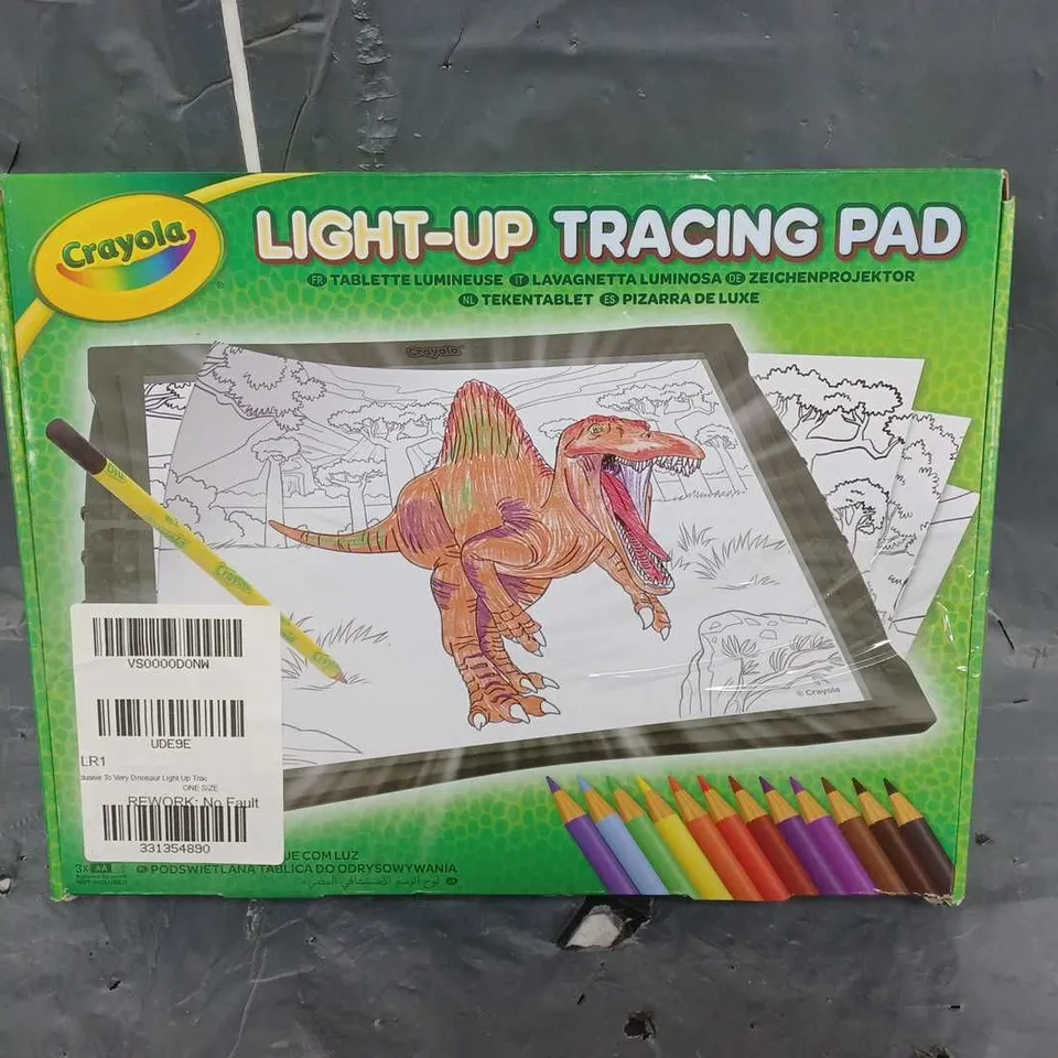 BOXED CRAYOLA LIGHT UP TRACING PAD