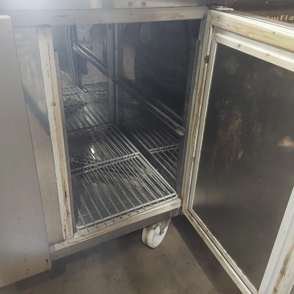 SNOWFLAKE 2 DOOR COMMERCIAL REFRIGERATOR CABINET 