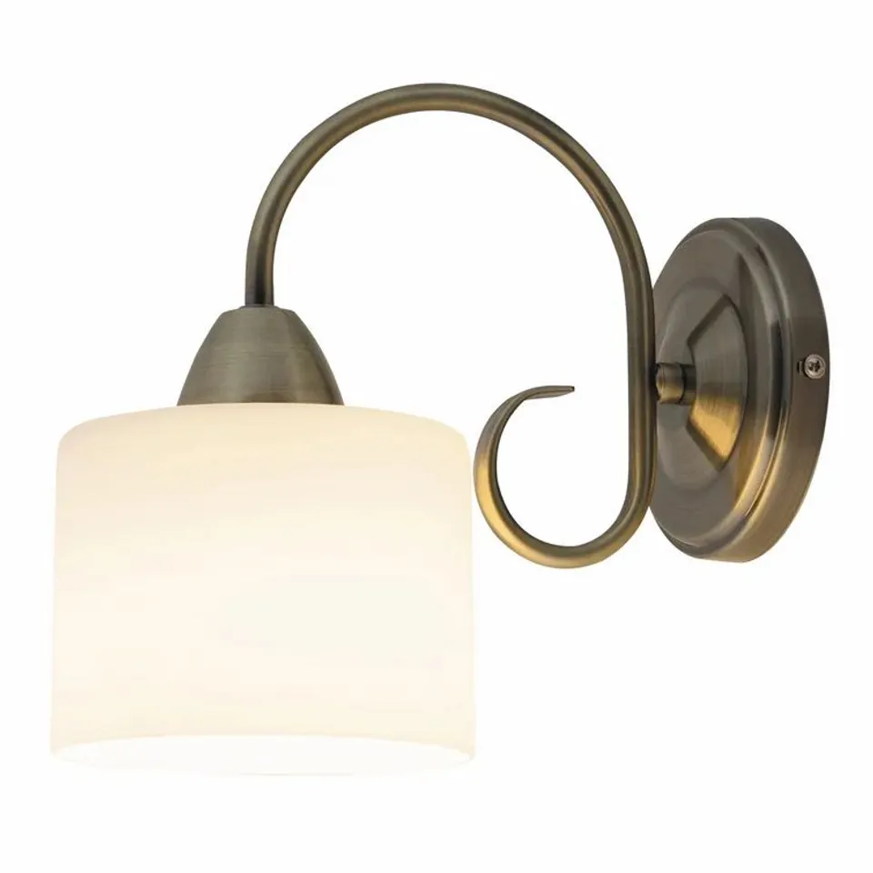 BOXED BURKE 1-LIGHT ARMED SCONCE