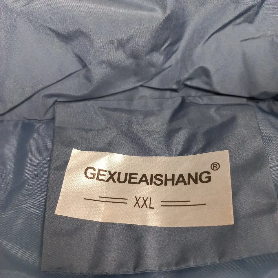 GEXUEAISHANG XXL PADDED JACKET, BLUE