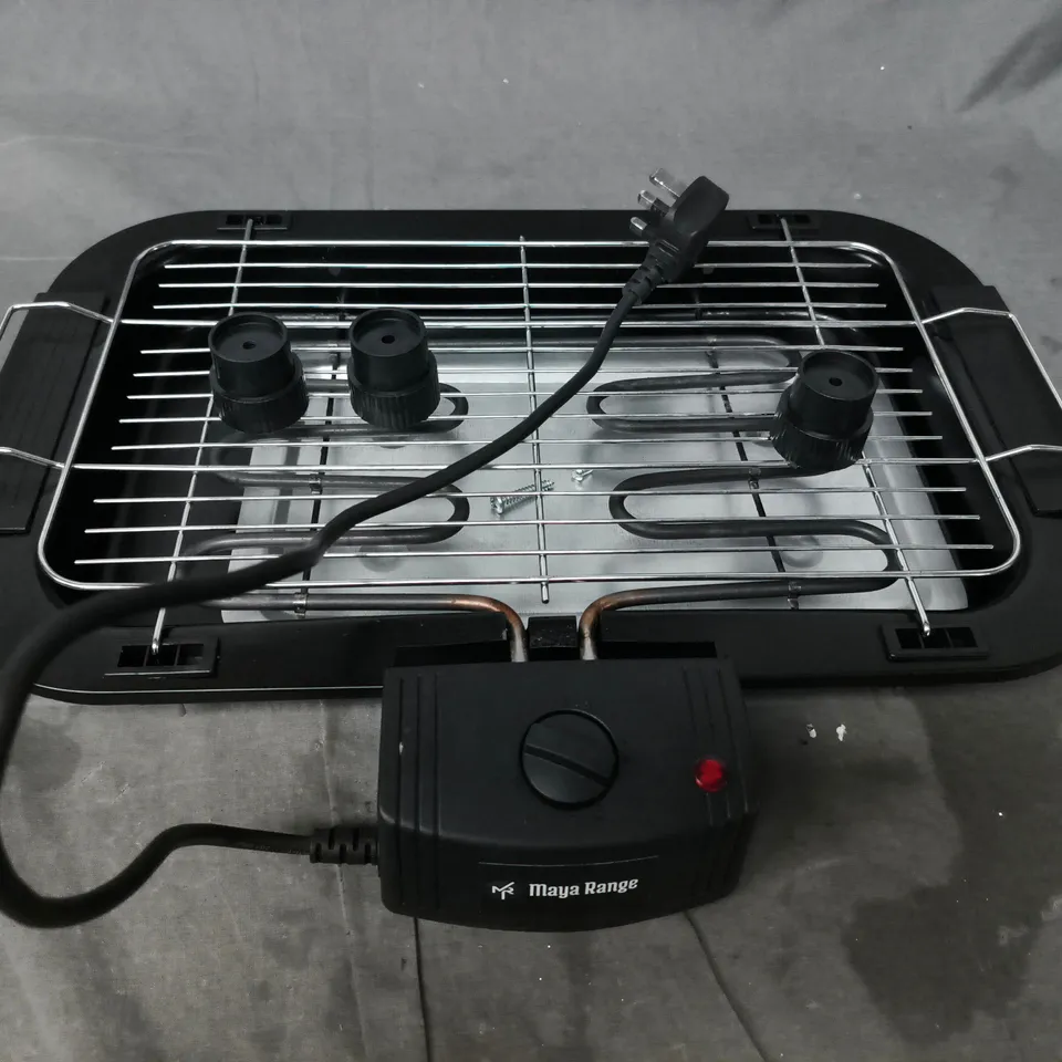 BOXED MAYA RANGE ELECTRIC BARBECUE GRILL (MR-1113)