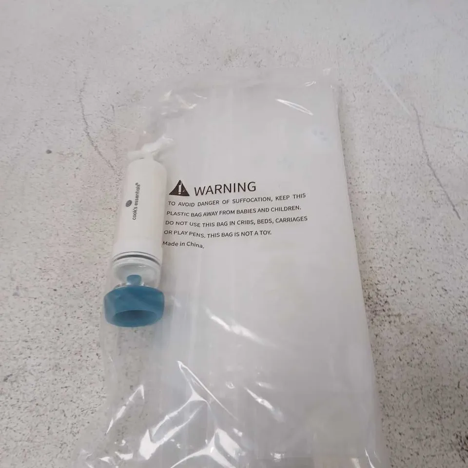 COOKS ESSENTIALS 10 PIECE VACUUM BAG SET 