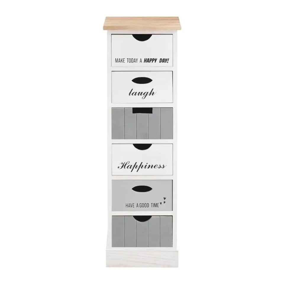 WOODEN CABINET CHEST OF DRAWERS 