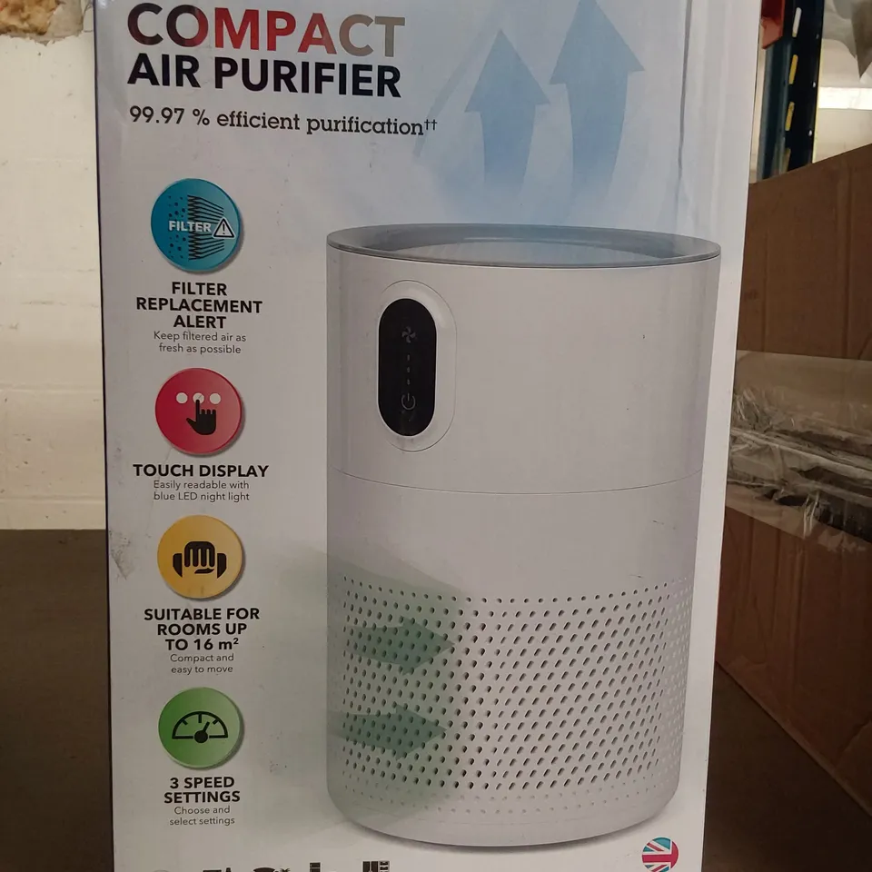 BOXED BELDRAY COMPACT AIR PURIFIER