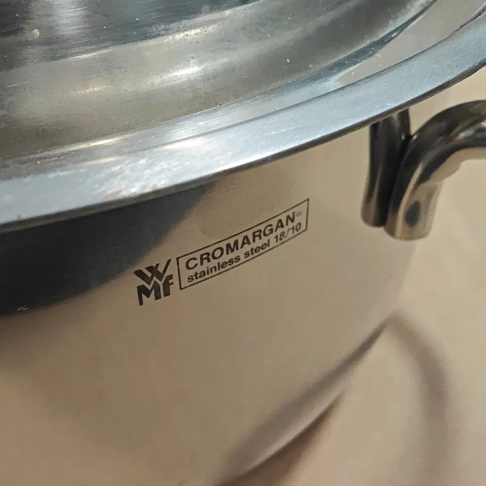 WMF CROMARGAN STAINLESS STEEL 18/10 LIDDED COOKING POT