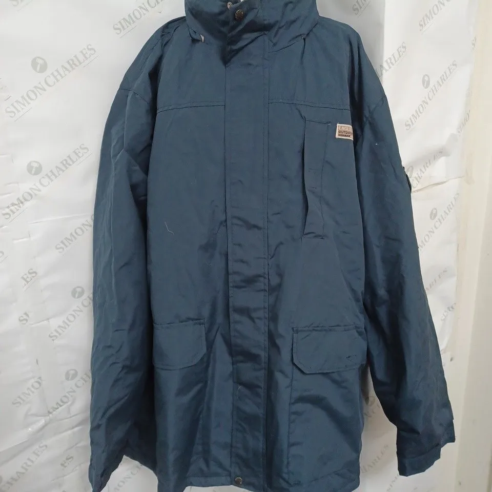 ATLAS FOR MEN OUTDOOR COAT IN NAVY SIZE XXL