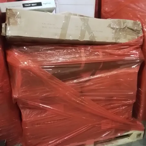 PALLET OF ASSORTED HOUSEHOLD GOODS AND PRODUCTS TO INCLUDE;TOILET SEAT,PICTURE FRAME,POPUP CANOPIE