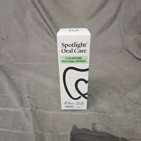 SPOTLIGHT ORAL CARE ULTRA WHITENING PROFESSIONAL TOOTHPASTE - FRESH MINT, 100 ML