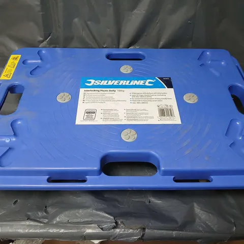 SILVERLINE INTERLOCKING PLASTIC DOLLY (100kg)