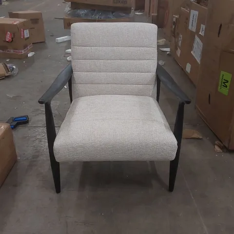 DANETTI GREYSON NATURAL FABRIC ACCENT CHAIR