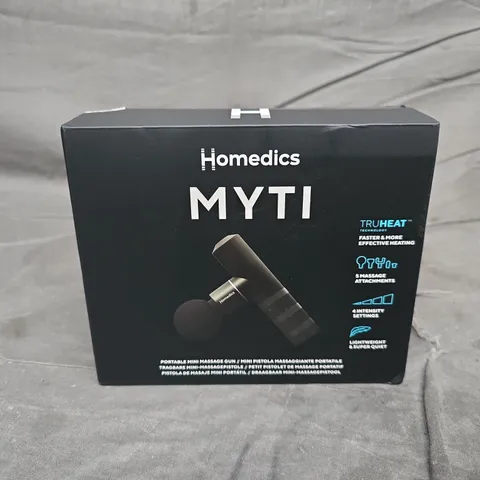 HOMEDICS MYTI PORTABLE MASSAGE DEVICE – BOXED