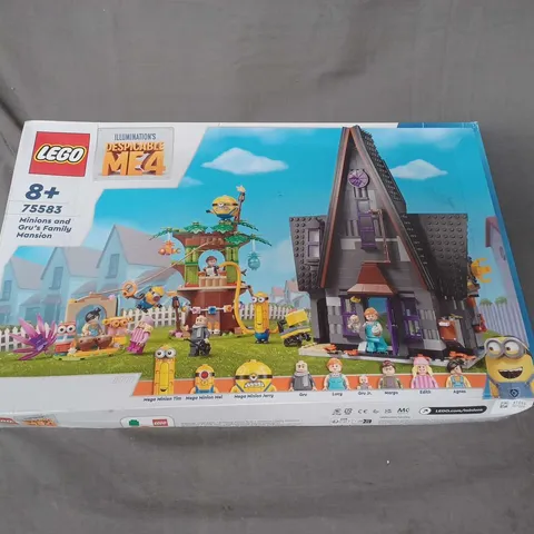 LEGO DESPICABLE 4 - MINIONS AND GRU'S FAMILY MANSION - 75583