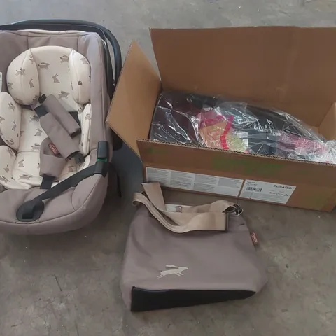 BOXED COSATTO BABY CAR SEAT WITH BAG