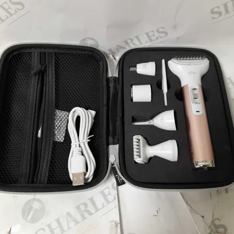 BOXED TILI 5-IN-1 MULTI FUNCTIONAL HAIR REMOVAL KIT PINK
