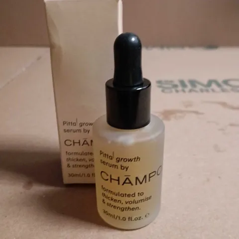 CHAMPO GROWTH SERUM – HAIR THICKENING & STRENGTHENING, 30ML BOTTLE WITH DROPPER