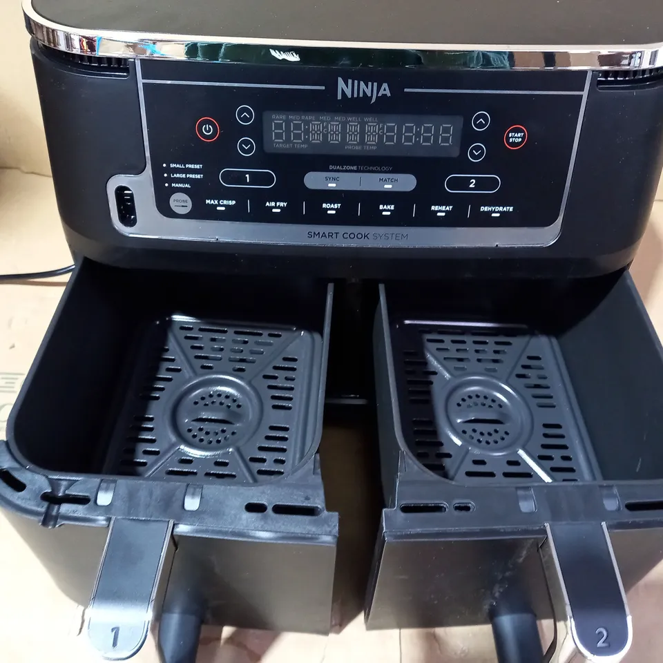 NINJA FOODIE MAX DUAL ZONE AIR FRYER