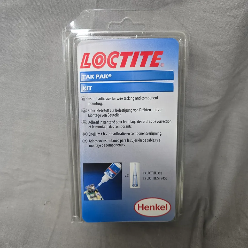 10 LOCTITE TAK PAK KITS (10X20G/25ML)