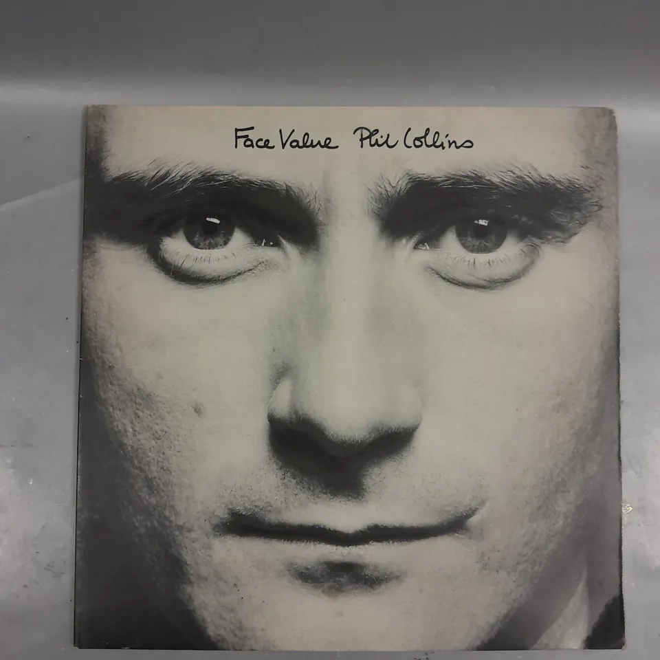 PHIL COLLINS FACE VALUE VINYL 