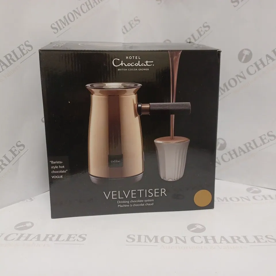 BOXED HOTEL CHOCOLAT VELVETISER IN COPPER