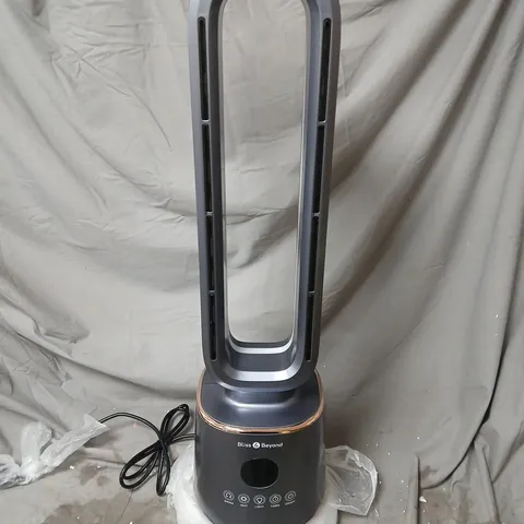 BLISS & BEYOND HOT & COLD BLADELESS TOWER FAN – BOXED