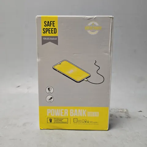 BOXED SAFE SPEED GREEN POWER BANK 20000MAH