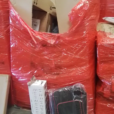 PALLET OF ASSORTED HOUSEHOLD GOODS AND PRODUCTS TO INCLUDE;SPORTS BANDS BACKPACK