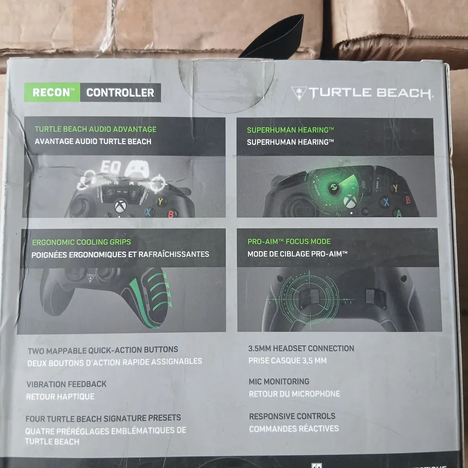 TURTLE BEACH RECON CONTROLLER FOR XBOX – WIRED GAMEPAD (BOXED)