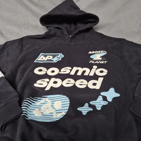 BROKEN PLANET GRAPHIC HOODIE - SIZE