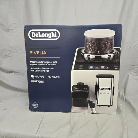DELONGHI RIVELIA BEAN TO CUP COFFEE MACHINE EXAM440.55 - BLACK