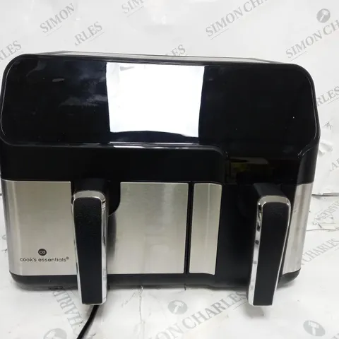 COOK'S ESSENTIALS 7.7L DUAL AIR FRYER
