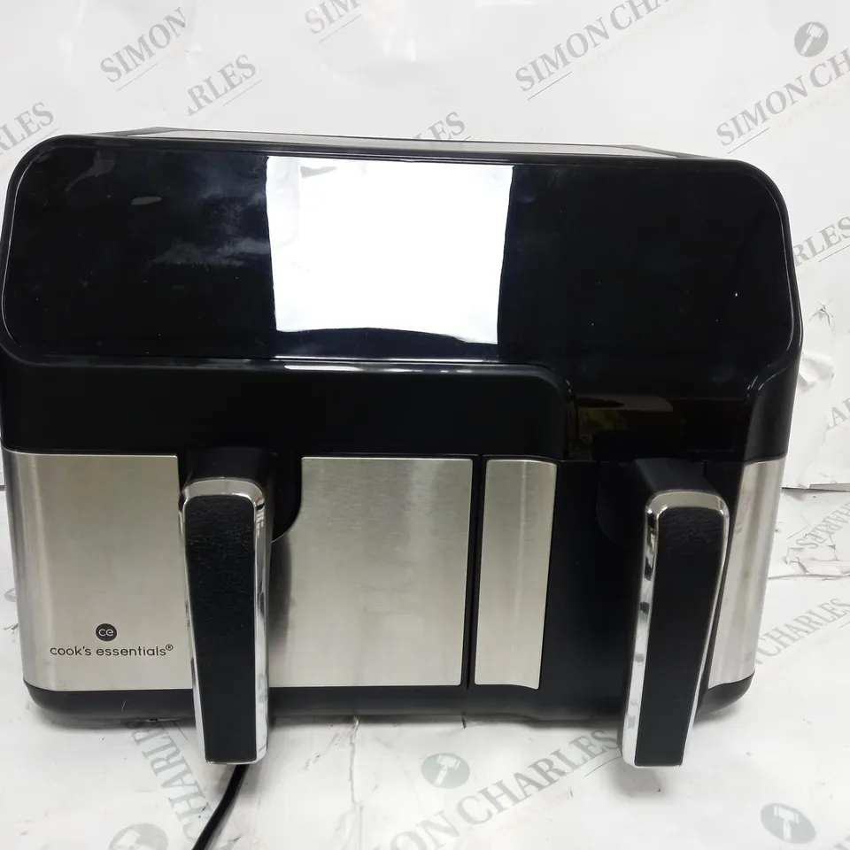 COOK'S ESSENTIALS 7.7L DUAL AIR FRYER